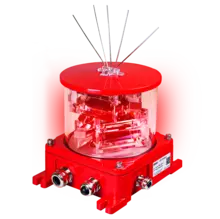 ICAO and FAA L-864 Red medium intensity